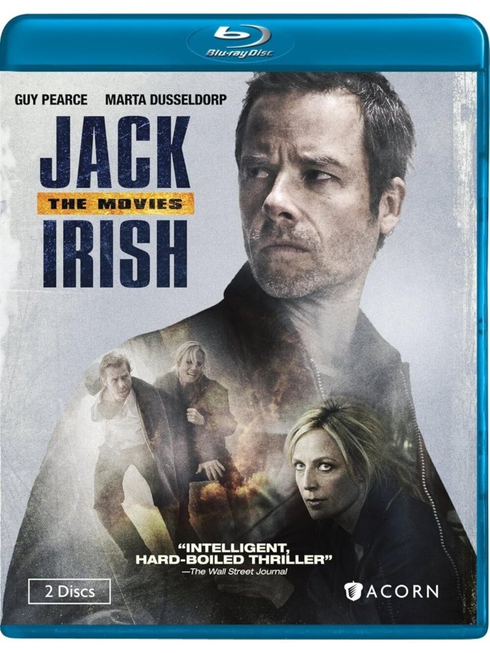 Jack Irish: The Movies (2-Blu-ray Set, Region A) Very Good condition!